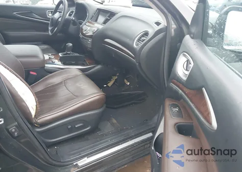 2013 Infiniti Jx35 z USA, uszkodzony, nr VIN 5N1AL0MM8DC328856